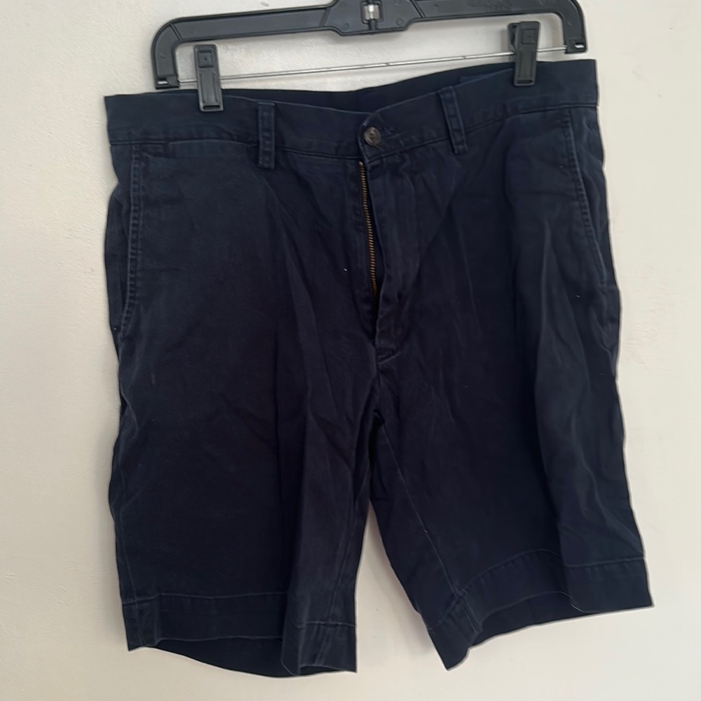 Polo shorts. Navy Blue. Size 32.
